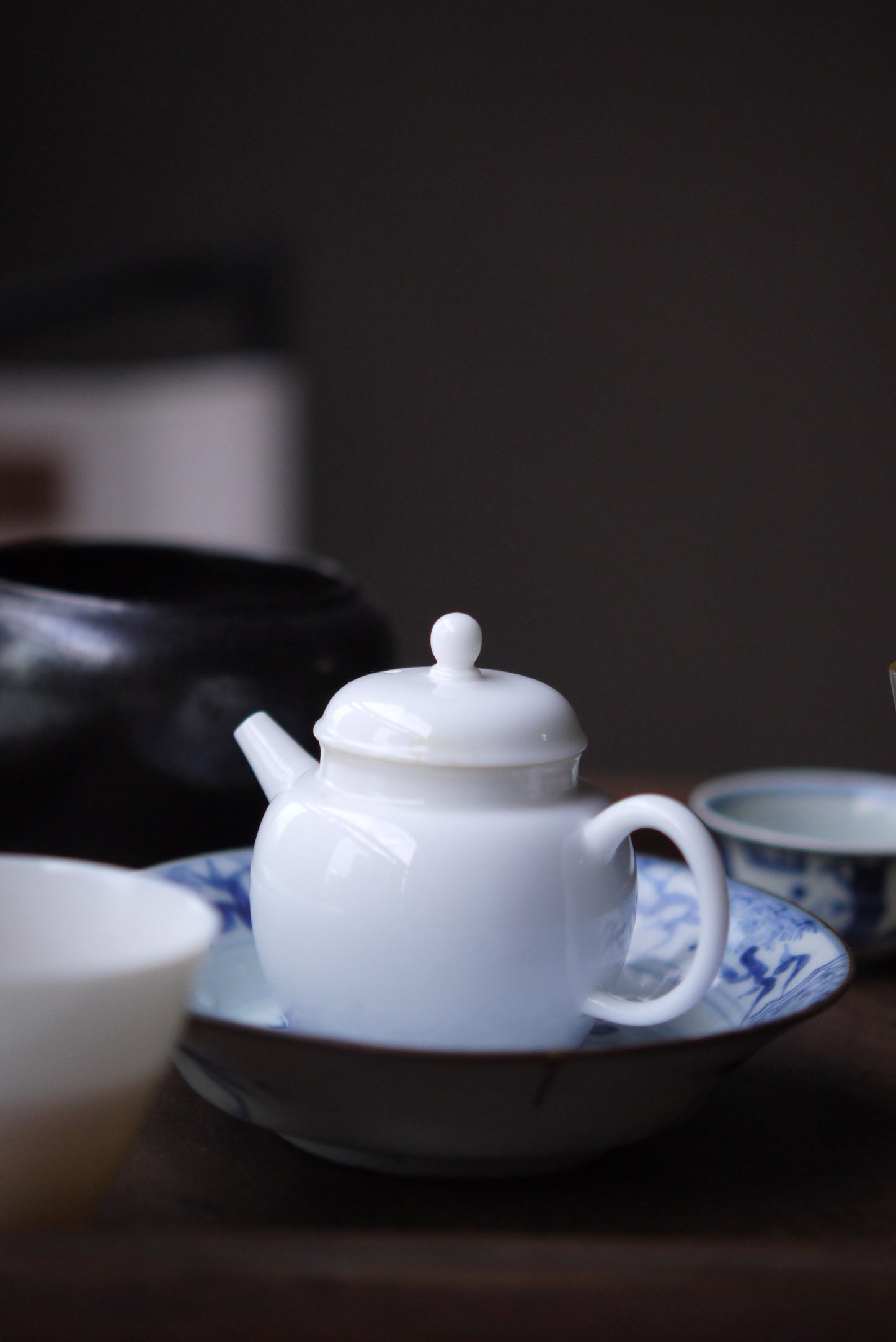 HandCrafted Blanc de Chine Gongfu Teapot Yancha Tea Lover BestCeramics