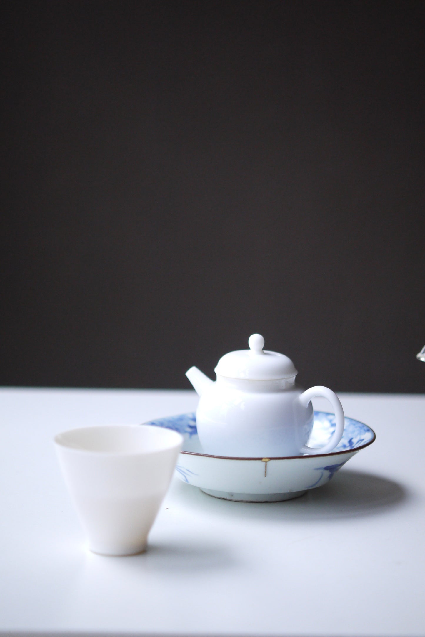 Blanc De Chine Gongfu Teapot