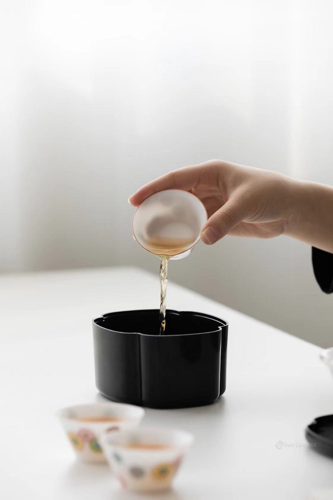 Travel Friendly Dehua Porcelain Chinese Gongfu Gaiwan Teaset|Best Ceramics