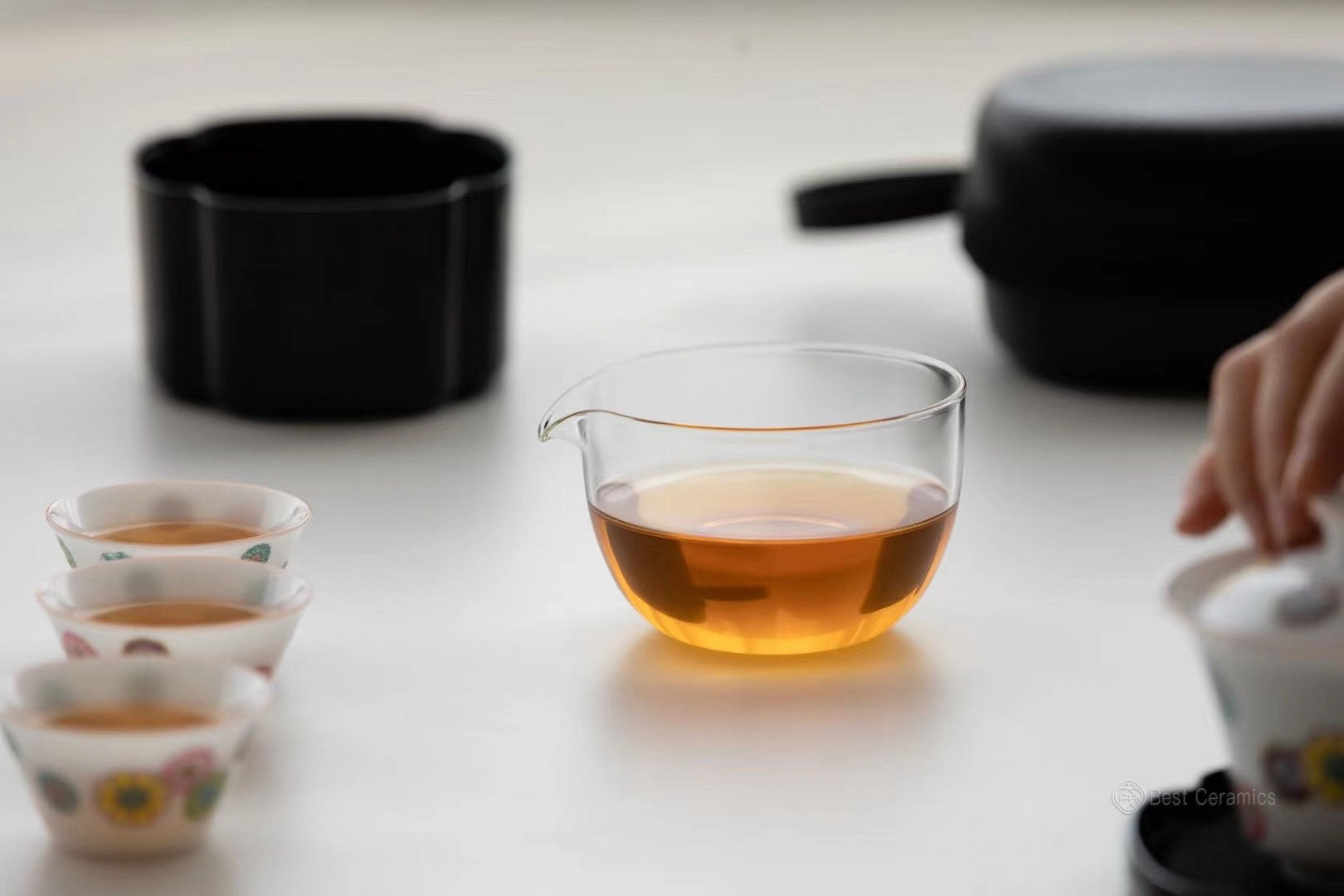 Travel Friendly Dehua Porcelain Chinese Gongfu Gaiwan Teaset|Best Ceramics