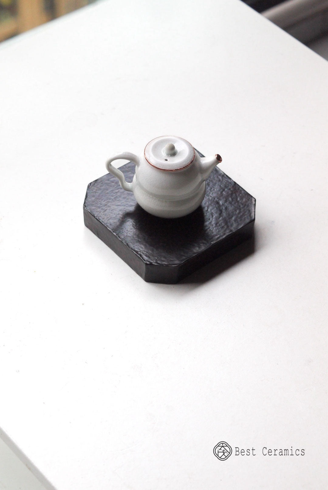 Handmade Artistic Lacquerware Unique Kungfu Teapot Stand|Best Ceramics