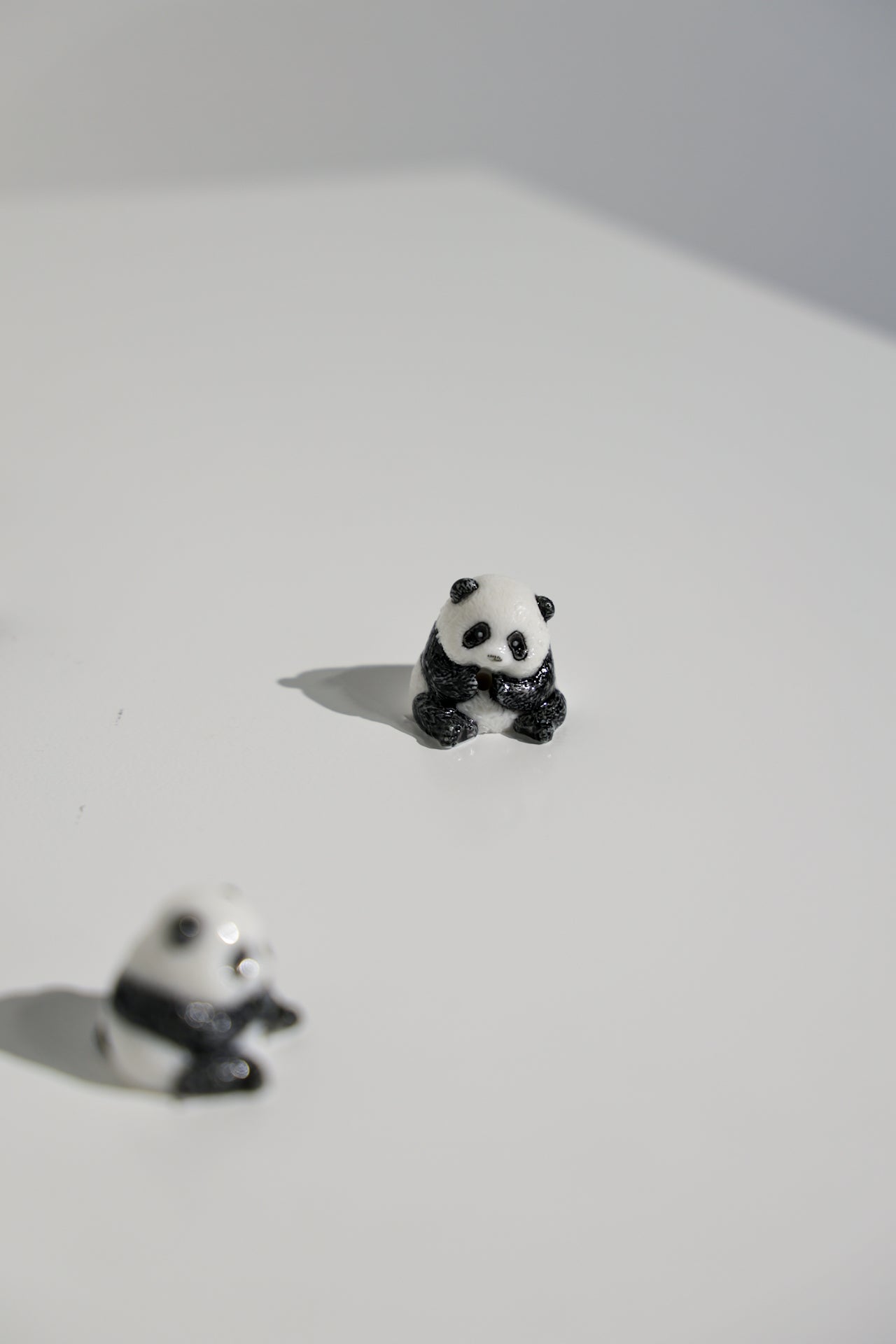 HandmadeCeramicPandaIncenseHolder_ZenOffice_TeaDecor