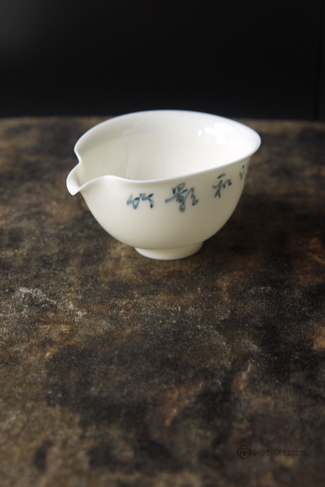 Handmade Chinese Poetry-Inspired Porcelain Fairness Cup|Best Ceramics