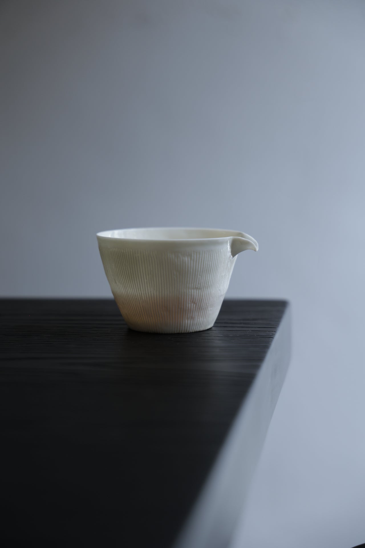 Shadow of Purity Gongdao Cup | High-White Porcelain for Gongfu Tea