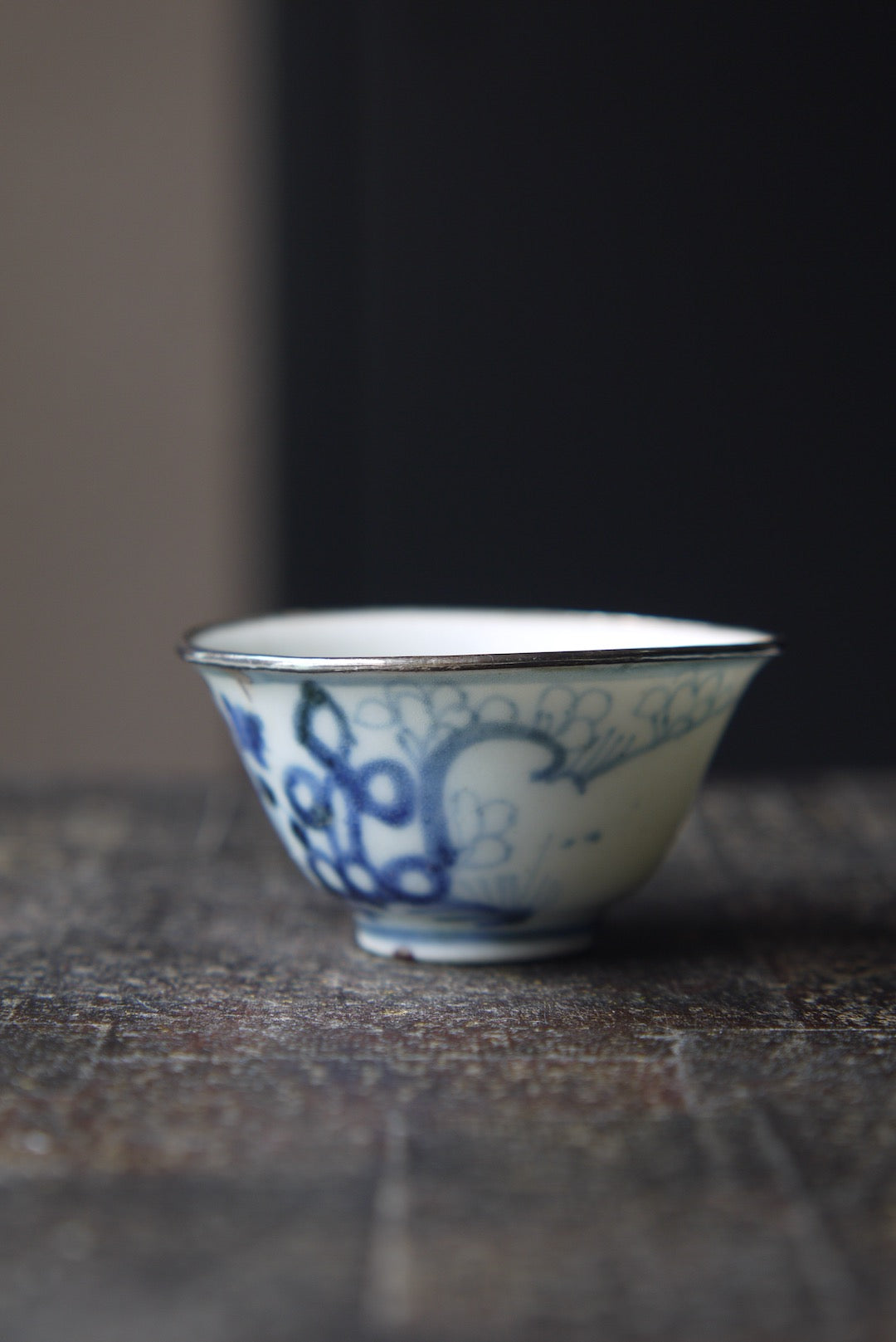 Jingdezhen Qinghua Painted Antique Porcelain Kungfu Teacup BestCeramics