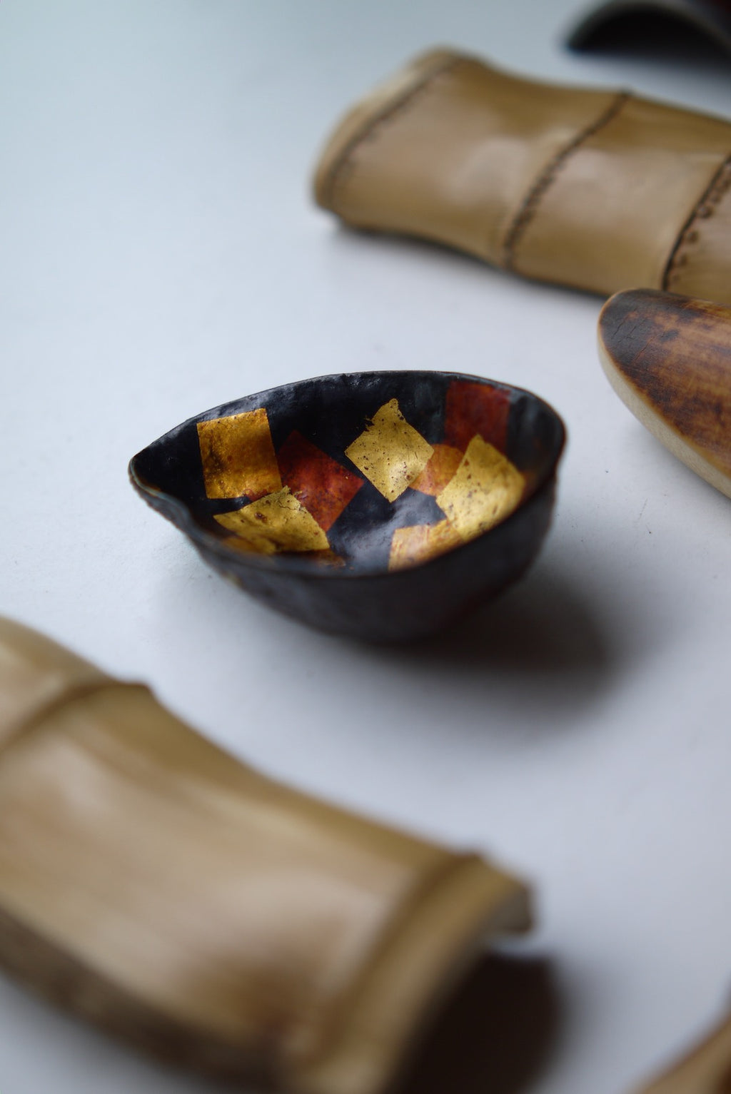 Avocado Handmade Lacquerware Artwork Coffee Tea Scoops Best Ceramics