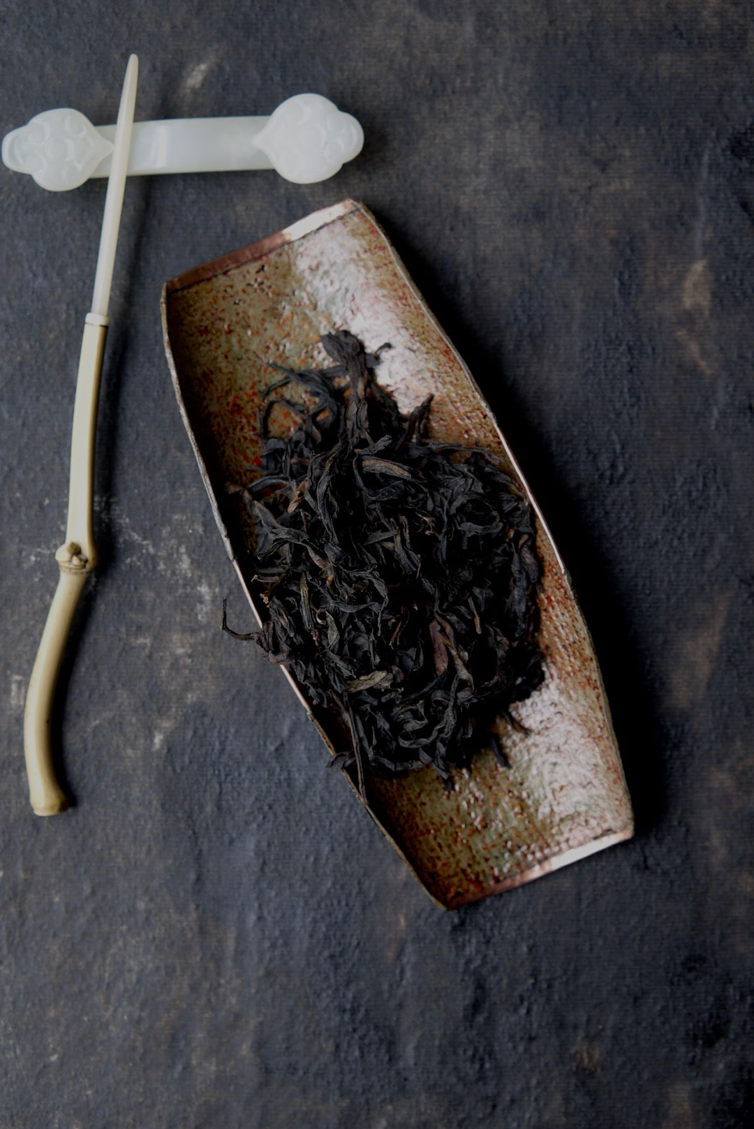 Lacquerware Tea Scoop Vintage Handcrafted Gongfu Tea Best Ceramics 
