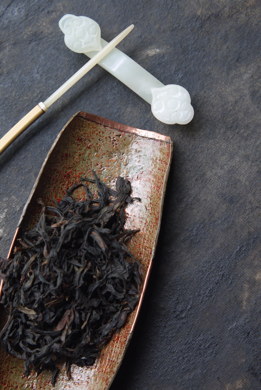 Lacquerware Tea Scoop Vintage Handcrafted Gongfu Tea Best Ceramics 