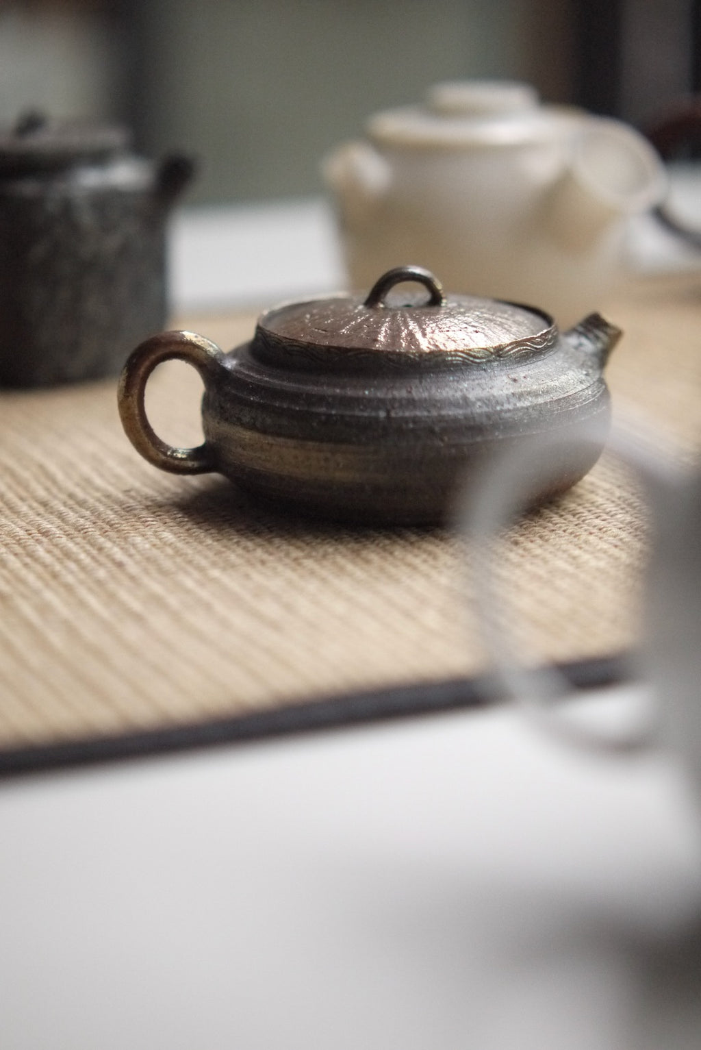 Mini Wood-fired Handcrafted Ceramics Chinese Yancha Teapot|BestCeramics
