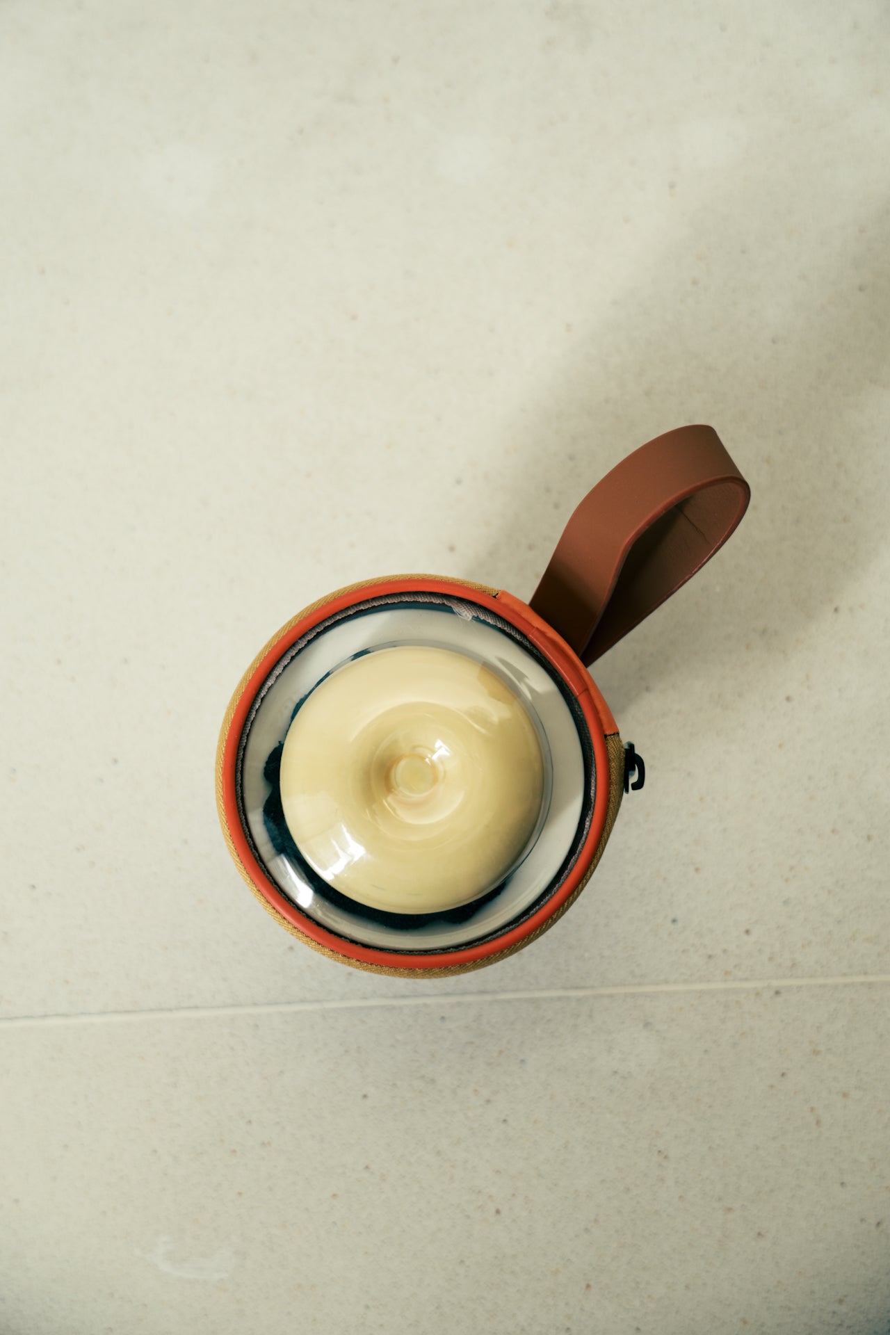 Compact Travel Gaiwan Set | Matte Cream Porcelain for Tea Anywhere