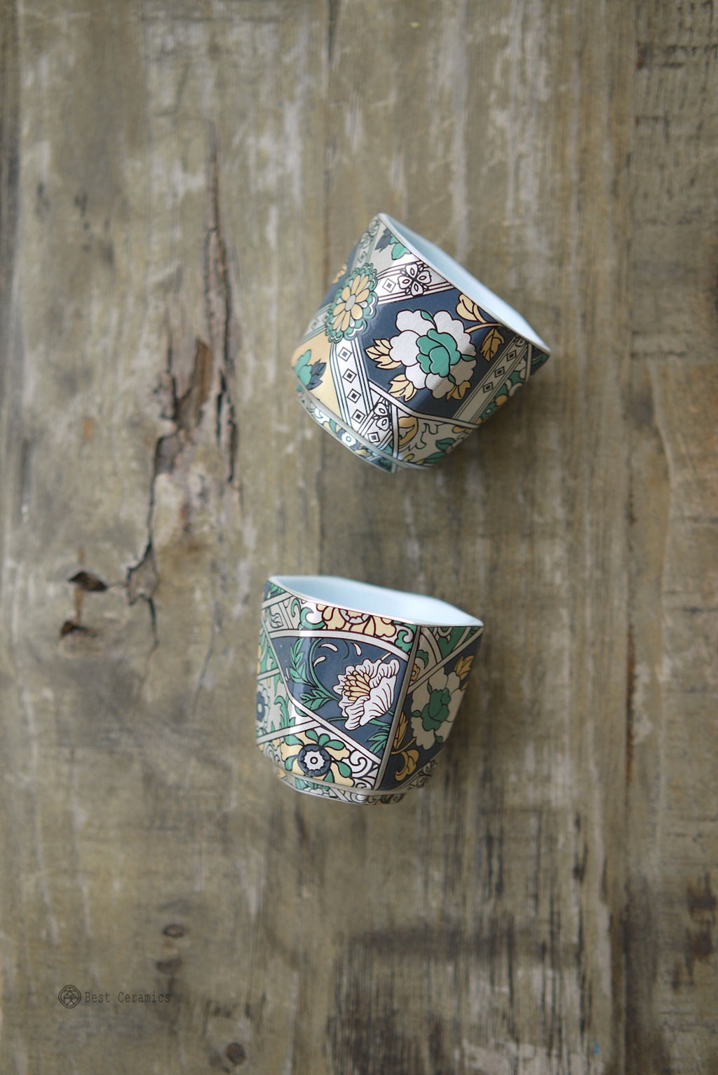 Chinese Classic Silver Painting Flowers Gongfu Teapot Set|Best Ceramics