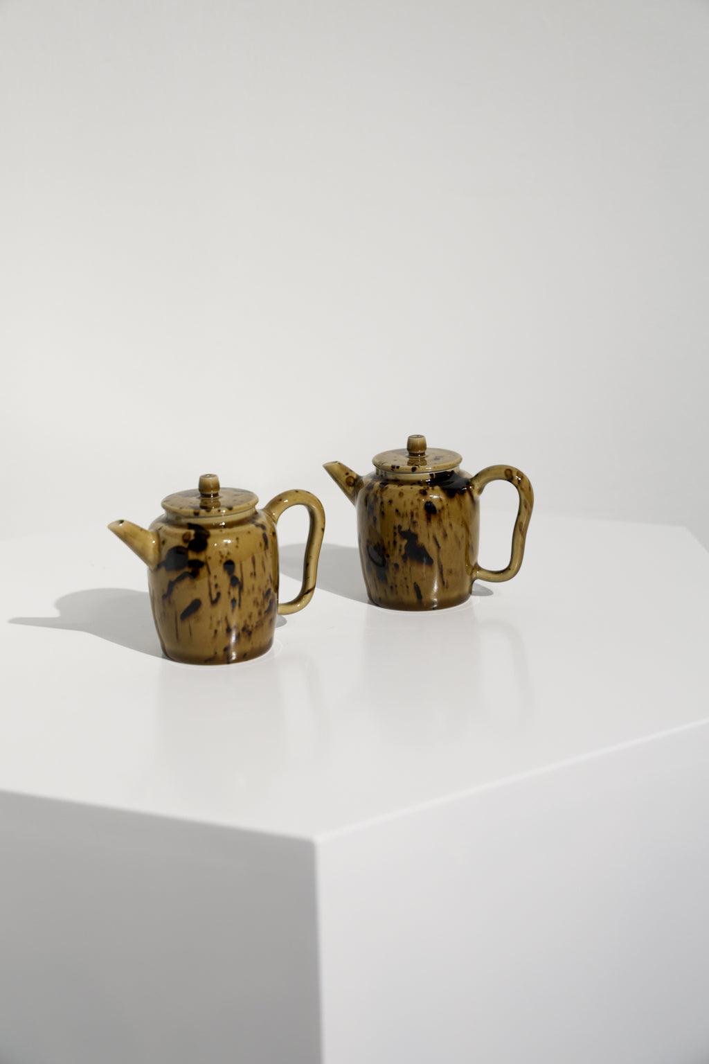 Hong Jianpeng Tortoise Glaze Teapot | Handmade Ancient Rhythm Pot