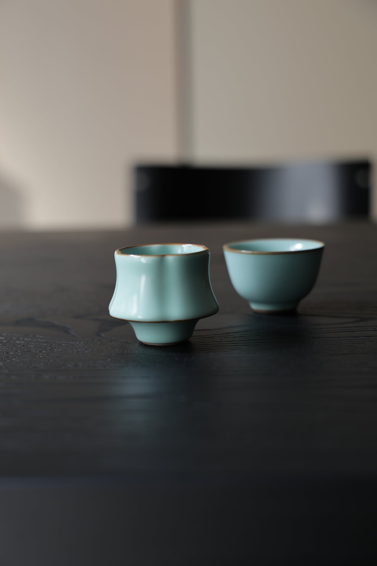 Handmade Silver Leaf Clay Teapot Ru Kiln Celadon Cups | Best Ceramics