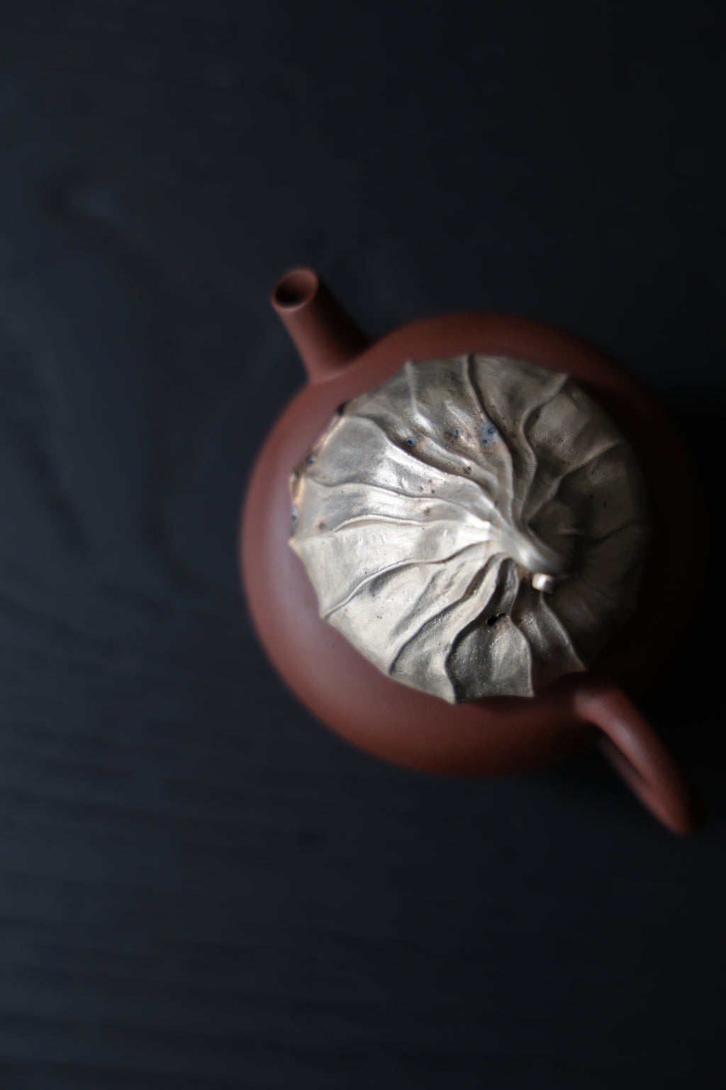 Handmade Silver Leaf Clay Teapot Ru Kiln Celadon Cups | Best Ceramics