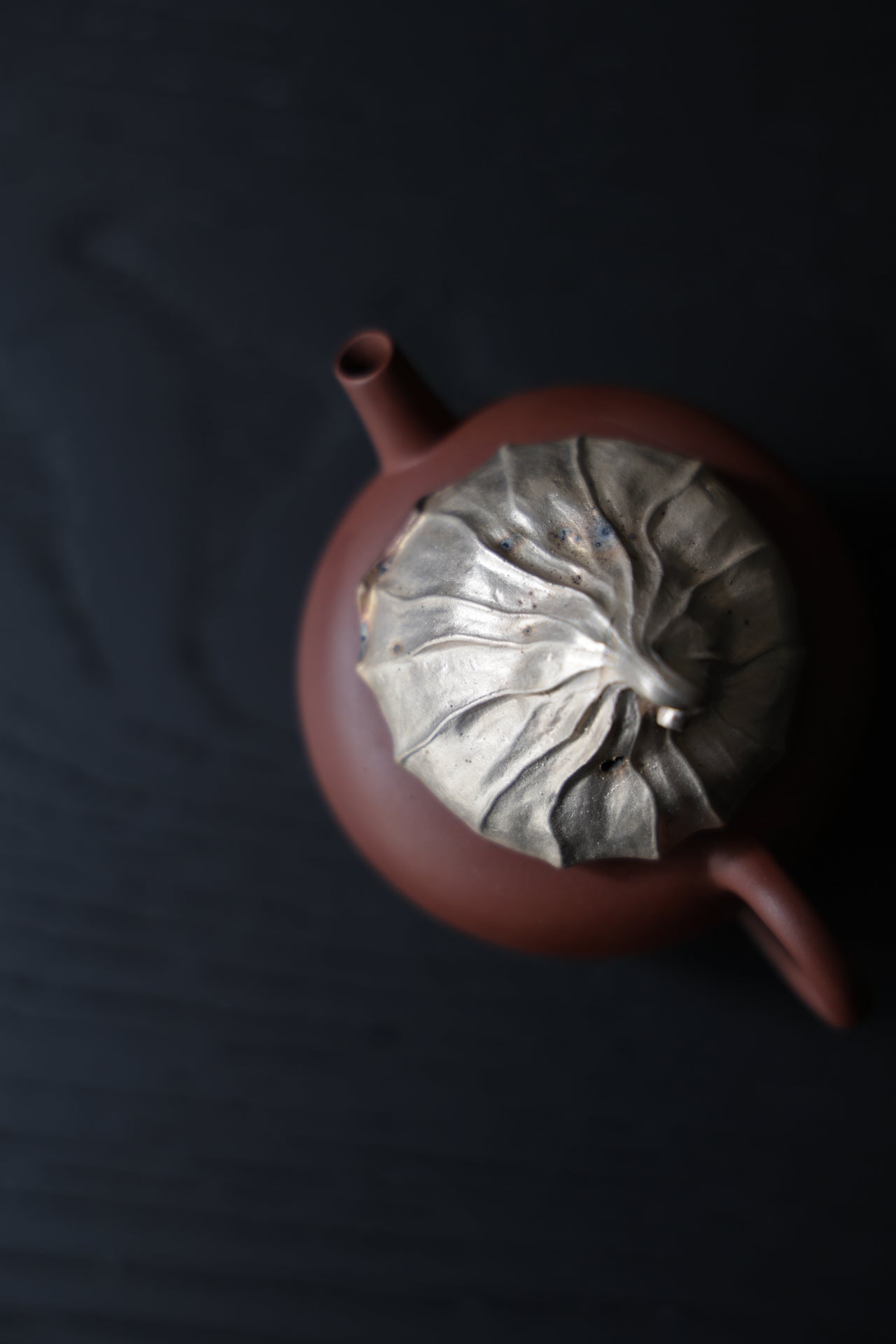 Handmade Silver Leaf Clay Teapot Ru Kiln Celadon Cups | Best Ceramics