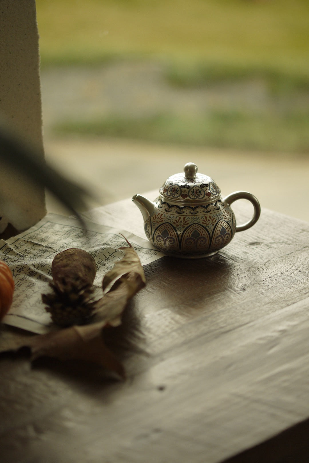 Elegant Classical Silver Teapot