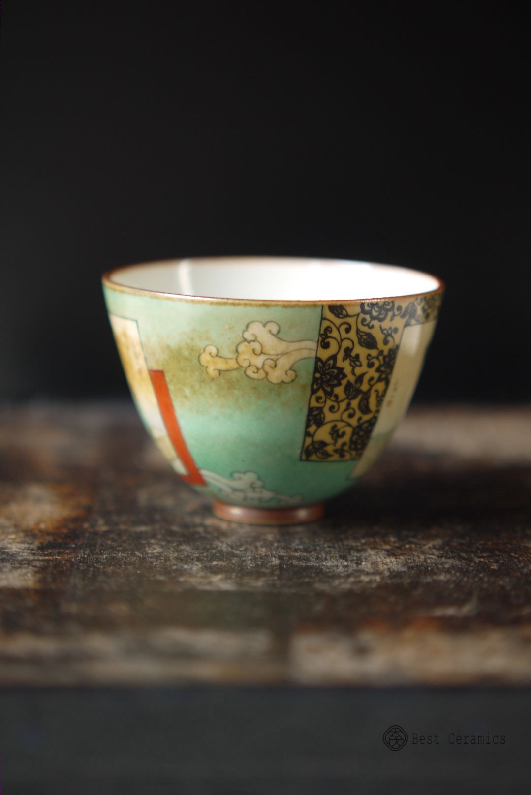 Handmade Wood-fired Chinese Painting Classic Figure Teacup|Best Ceramics