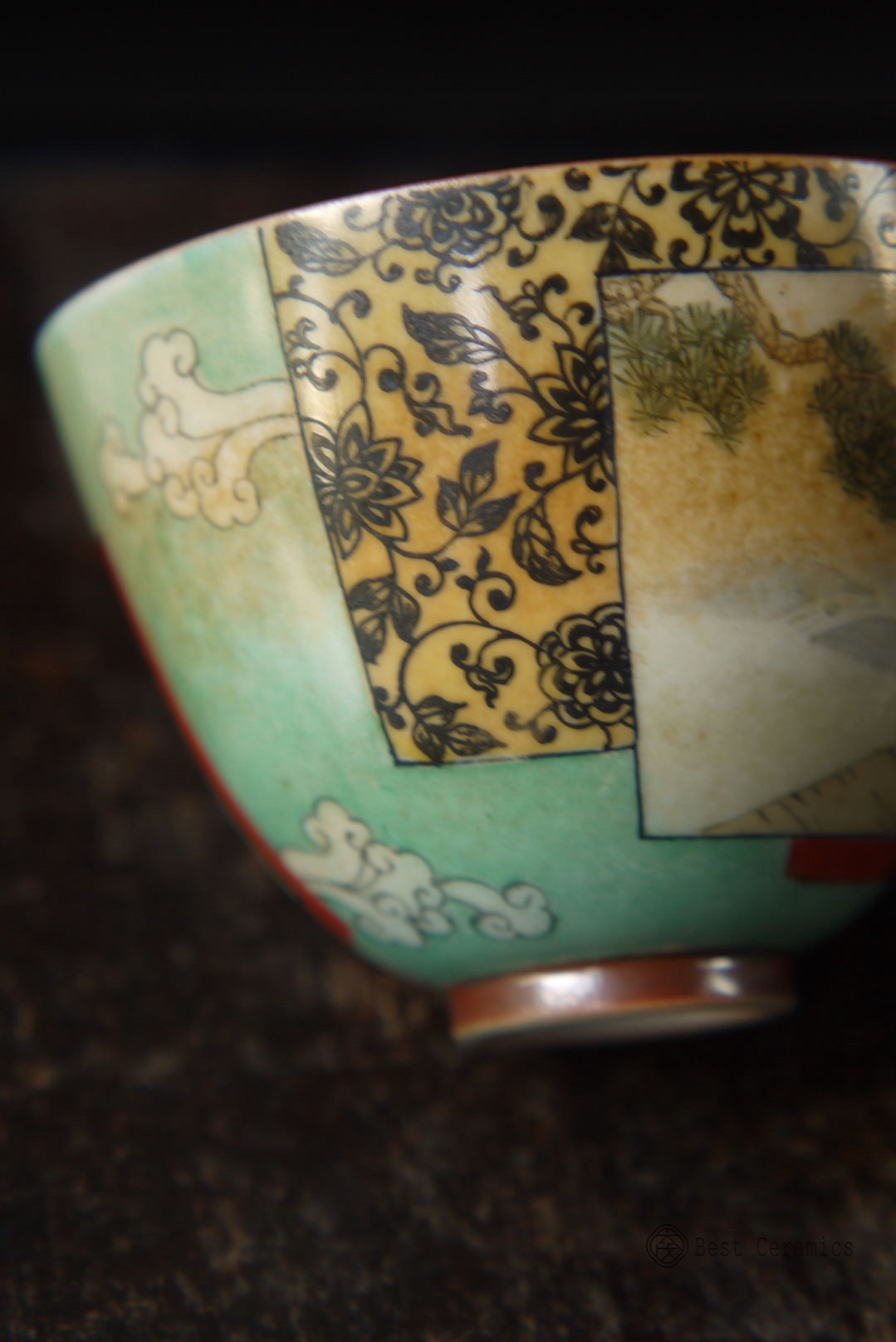 Handmade Wood-fired Chinese Painting Classic Figure Teacup|Best Ceramics