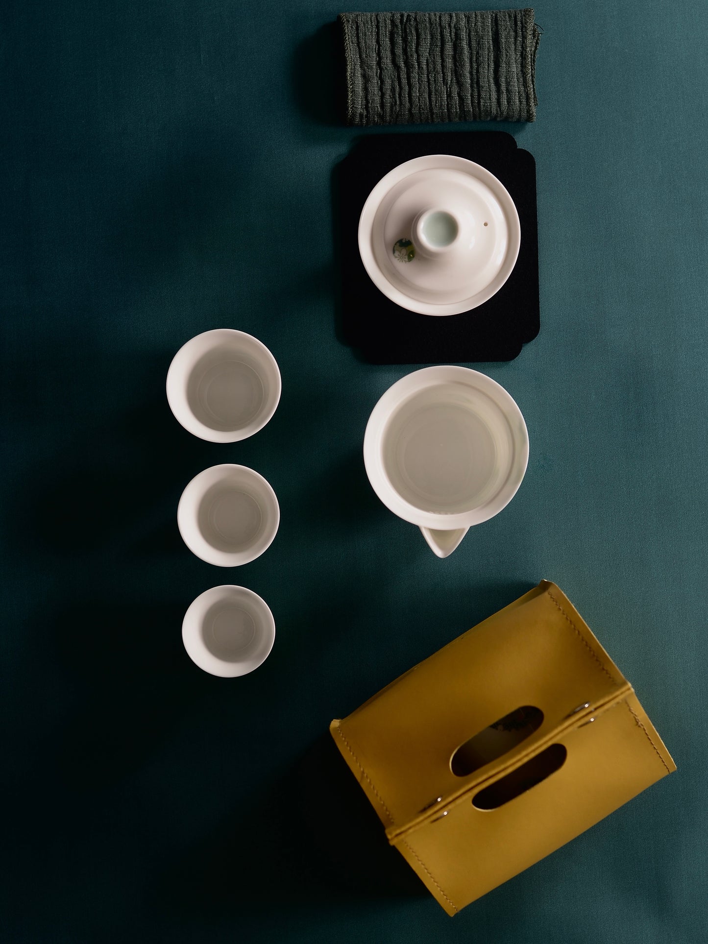 Travel Tea Set Little Tea Room Anywhere Gaiwan Tea Table|Best Ceramics