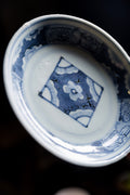 Aged qinghua plate