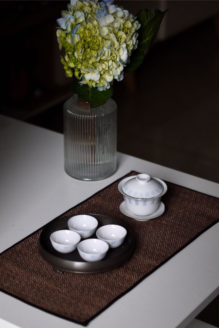 Chaozhou Style Chinese Kungfu Vintage Gaiwan Teacup Set|Best Ceramics