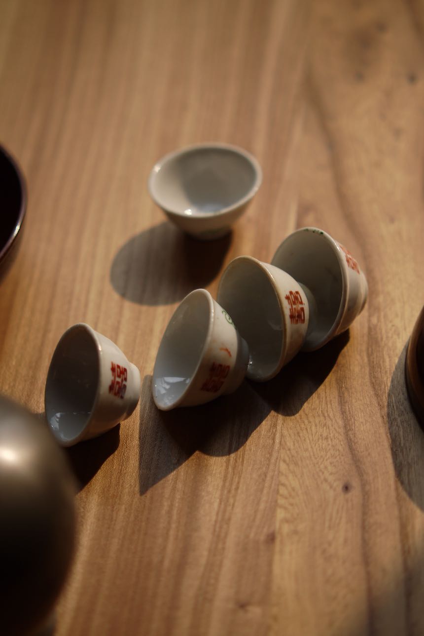 Lovely Shuang Xi Gongfu Teacup Set Art Collection|Best Ceramics