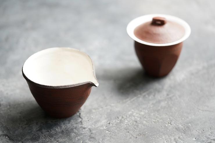Handmade Red Clays Gaiwan Cracked Glaze Chinese Ceramics|Best Ceramics