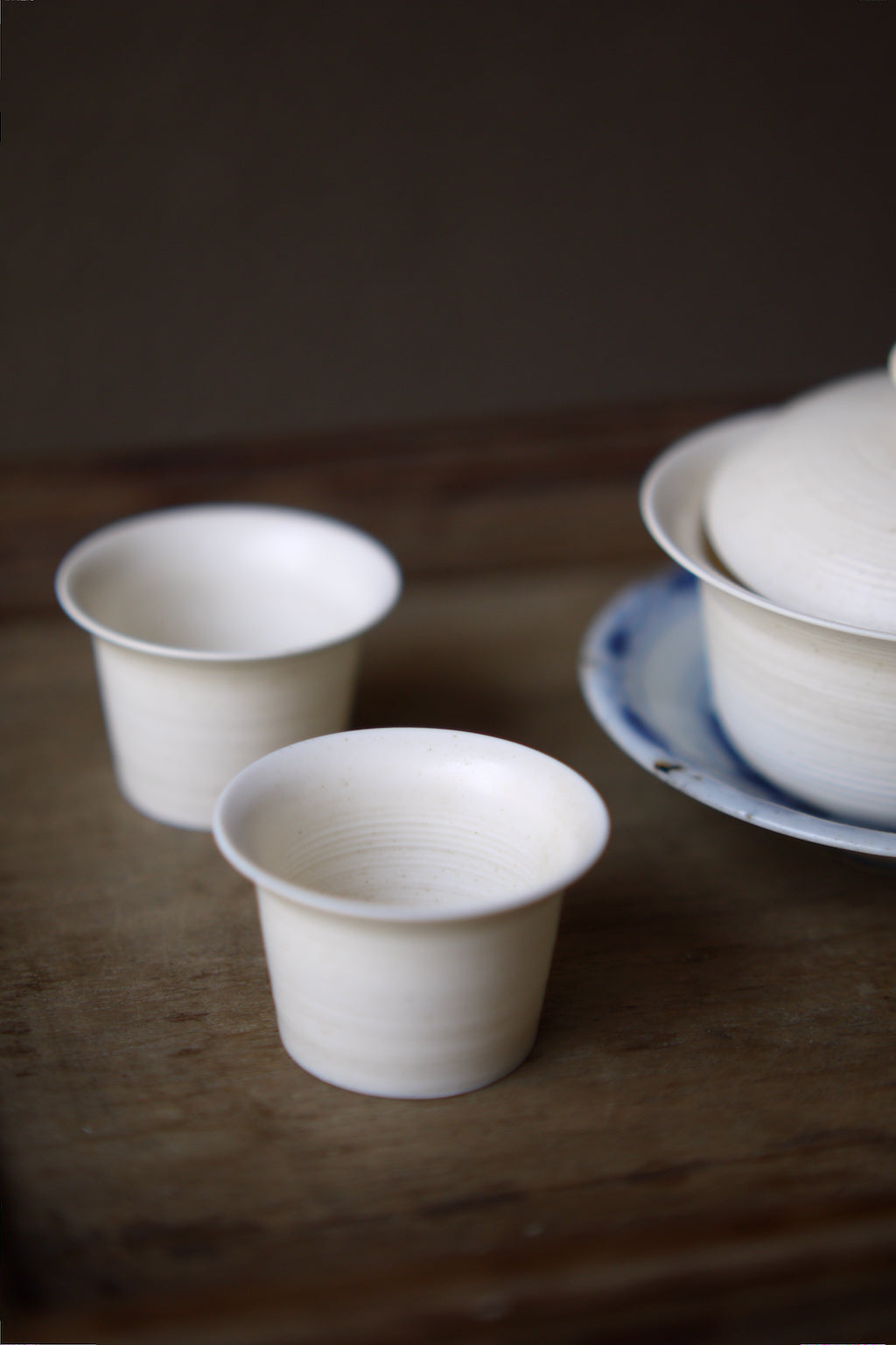 Chinese Handmade Vintage Gongfu Lovely Gaiwan Teacup Set|Best Ceramics