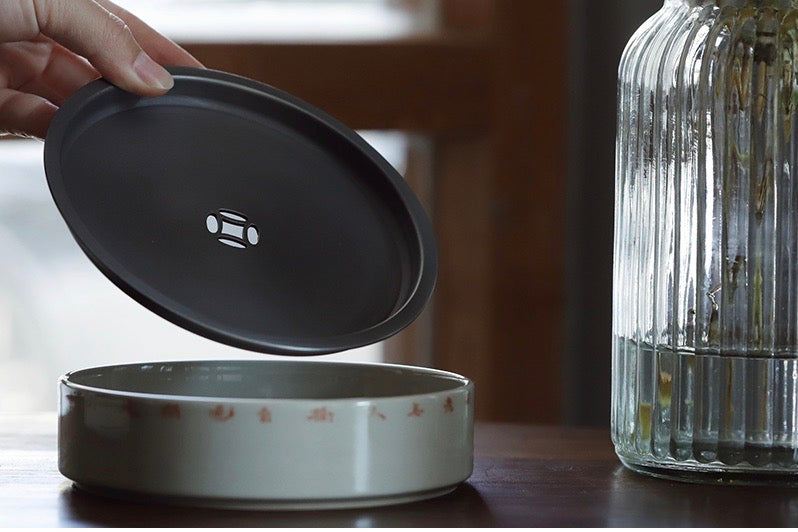 Chinese Painting Handmade Vintage Glaze Oolong Tea-boat|Best Ceramics 