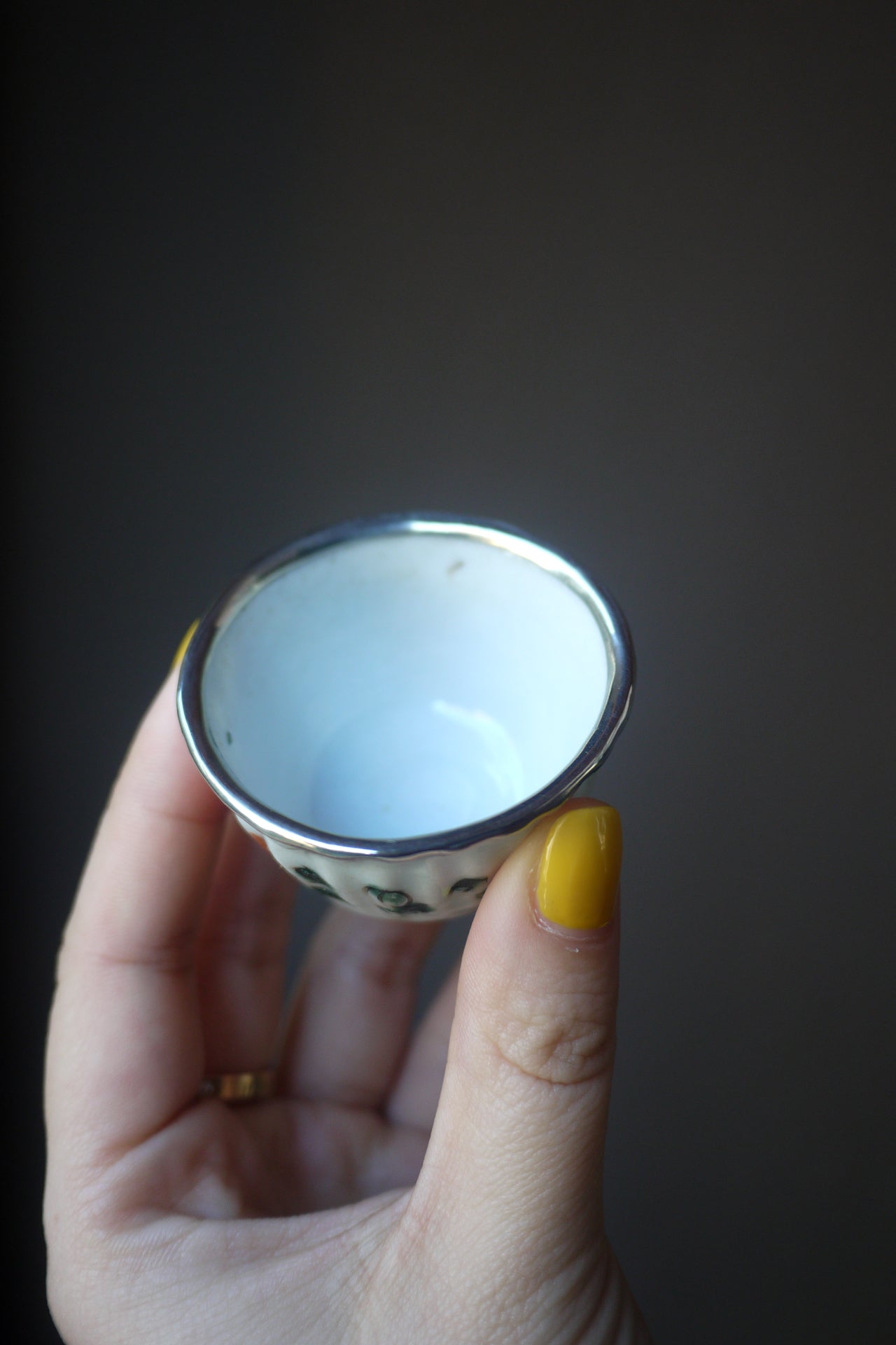 Ancient Lovely Melon Sculpted China Teochow Gongfu Teacup|Best Ceramics