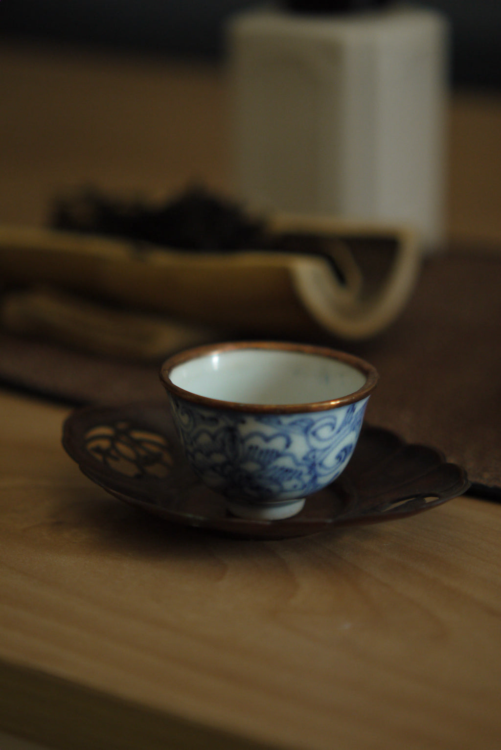 Ancient Lovely Wabisabi Style China Teochow Gongfu Teacup|Best Ceramics