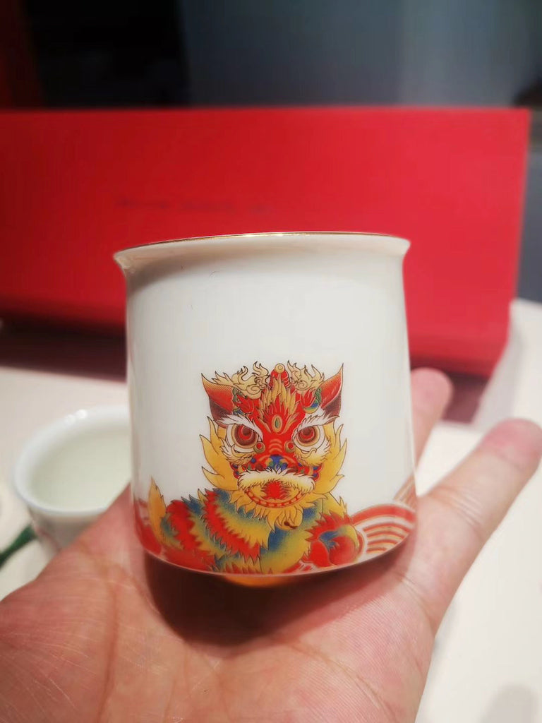 Chinese Vintage Style Modern Dehua Porcelain Teacup Set|Best Ceramics