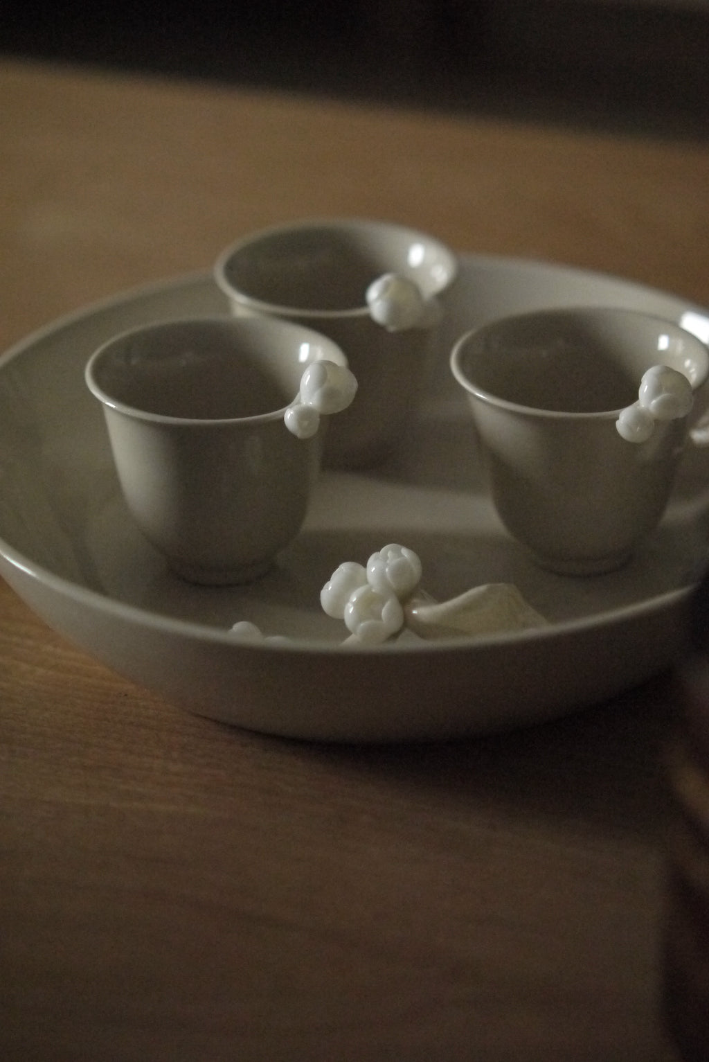 Handmade Vintage Chinese Figure Flower Gongfucha Gaiwan|Best Ceramics