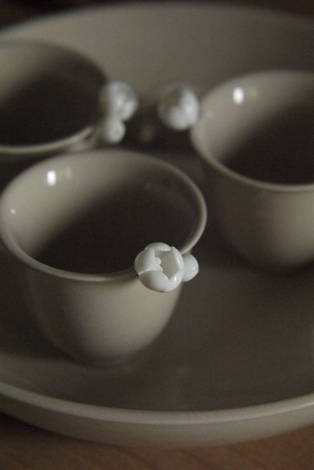 Handmade Vintage Chinese Figure Flower Gongfucha Gaiwan|Best Ceramics