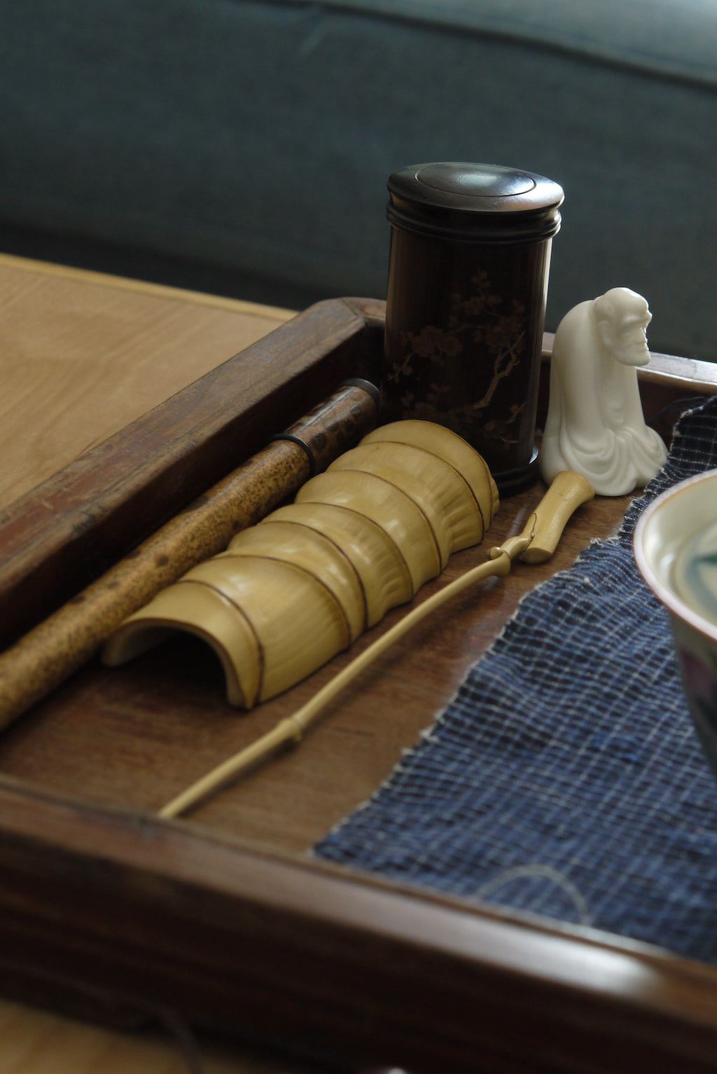 Original Bamboo Handmade Chinese Vintage Style Tea Scoop|Best Ceramics