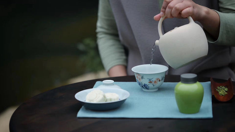 Hand-painted Vintage Chinese Gaiwan Set Gongfu Teaware |Best Ceramics