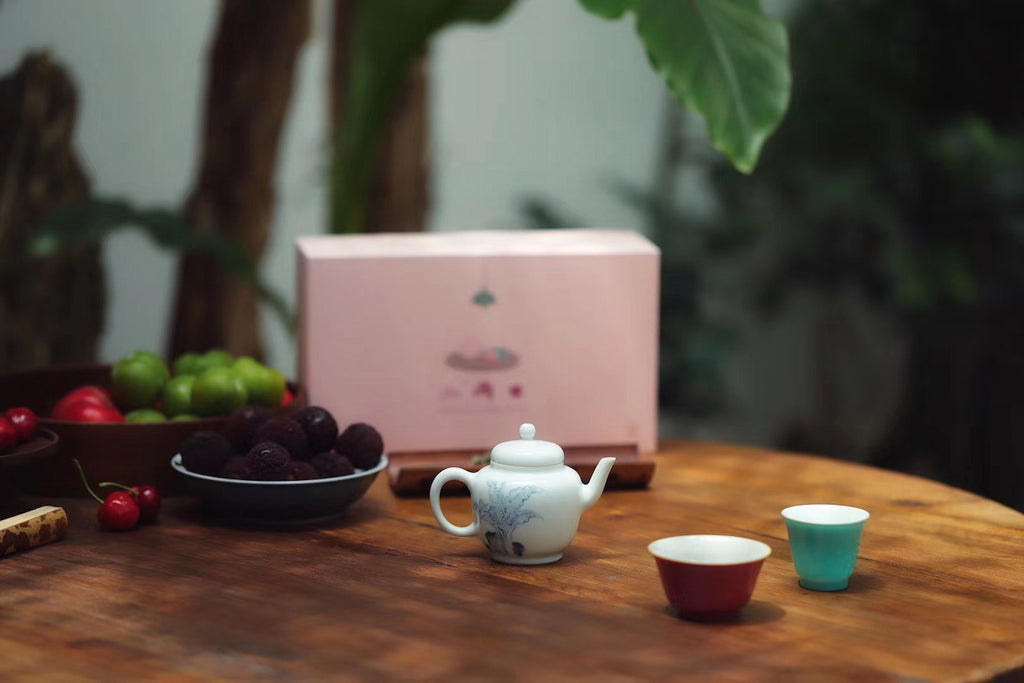 Handmade Vintage Style Chinese Painting Gongfu Teapot Set|Best Ceramics