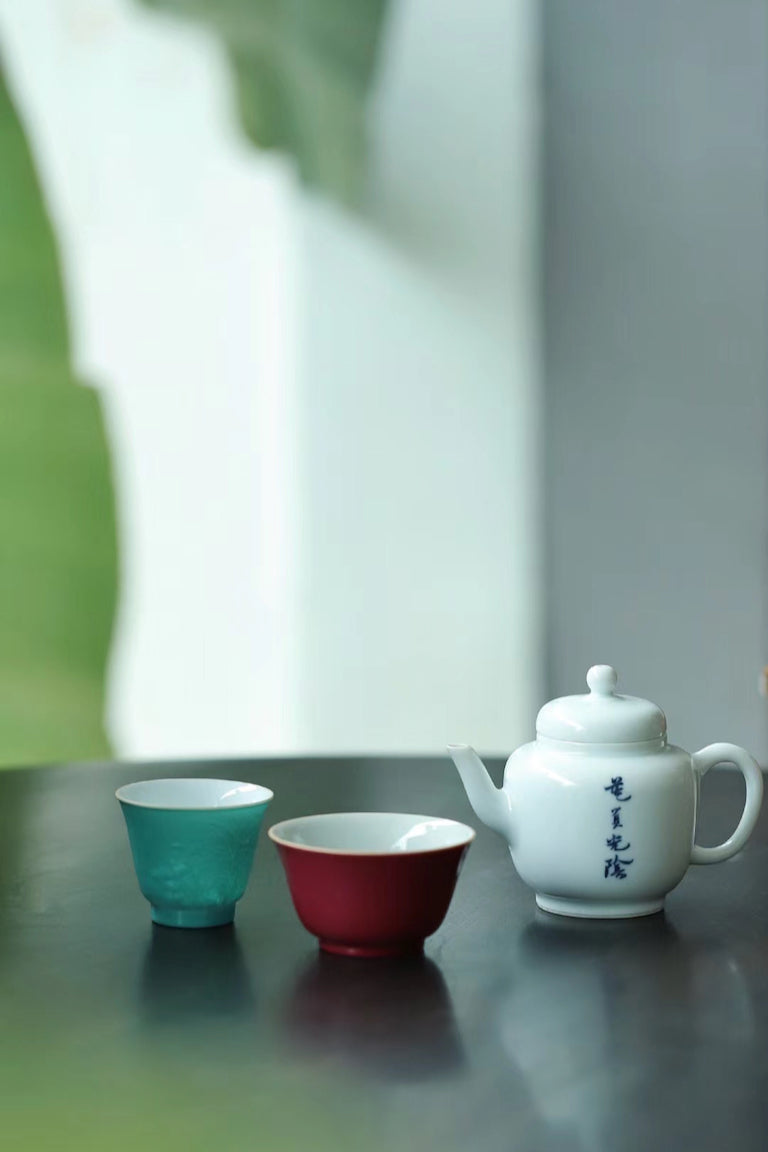 Handmade Vintage Style Chinese Painting Gongfu Teapot Set|Best Ceramics