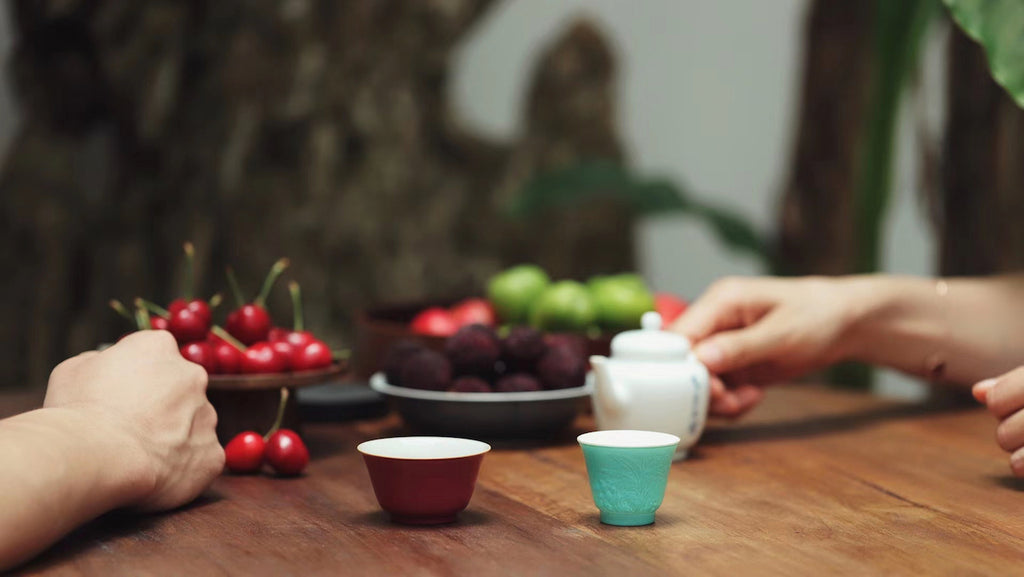 Handmade Vintage Style Chinese Painting Gongfu Teapot Set|Best Ceramics