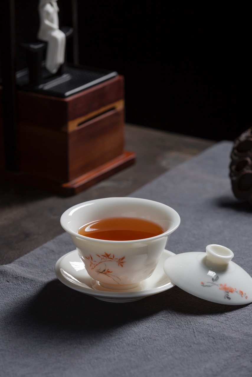 Handmade Blanc De Chine Gaiwan Chinese Antique Style|Best Ceramics 