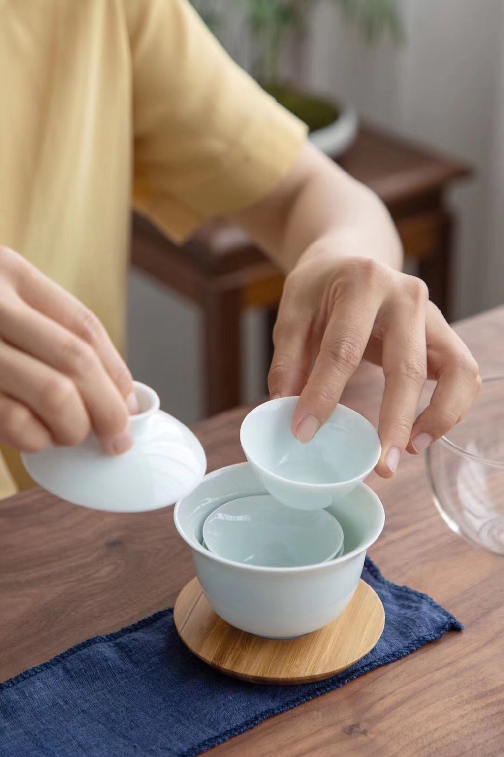 Travel Gaiwan Tea Set Teacups Fair Cup Tea Lover Choice| Best Ceramics