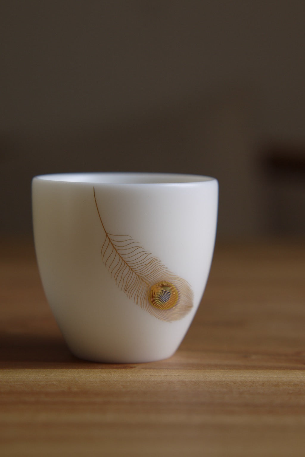 Gorgeous Peacock Teacup