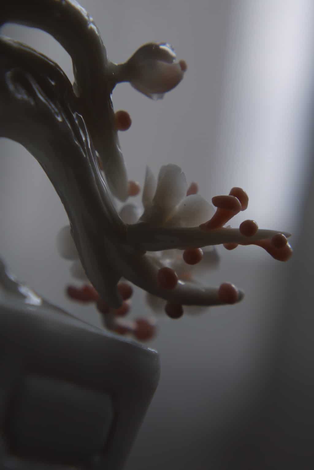 Chinese Plum Flower Sculpture For Tea Table Room | BestCeramics