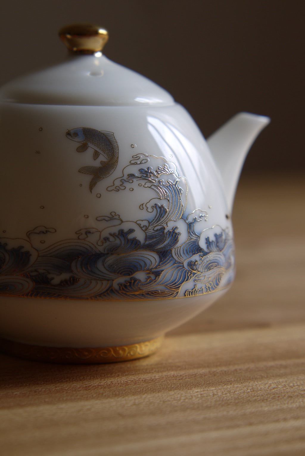 Dehua Blanc De Chine Porcelain Gorgeous Gongfu Teapot Set|Best Ceramics