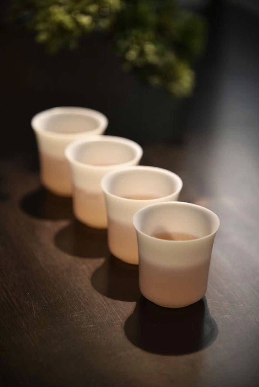 Best Ceramics | Gaiwan Easy Go Ultrathin Teaset Blanc De Chine Tea Ware | Designed by Huawen