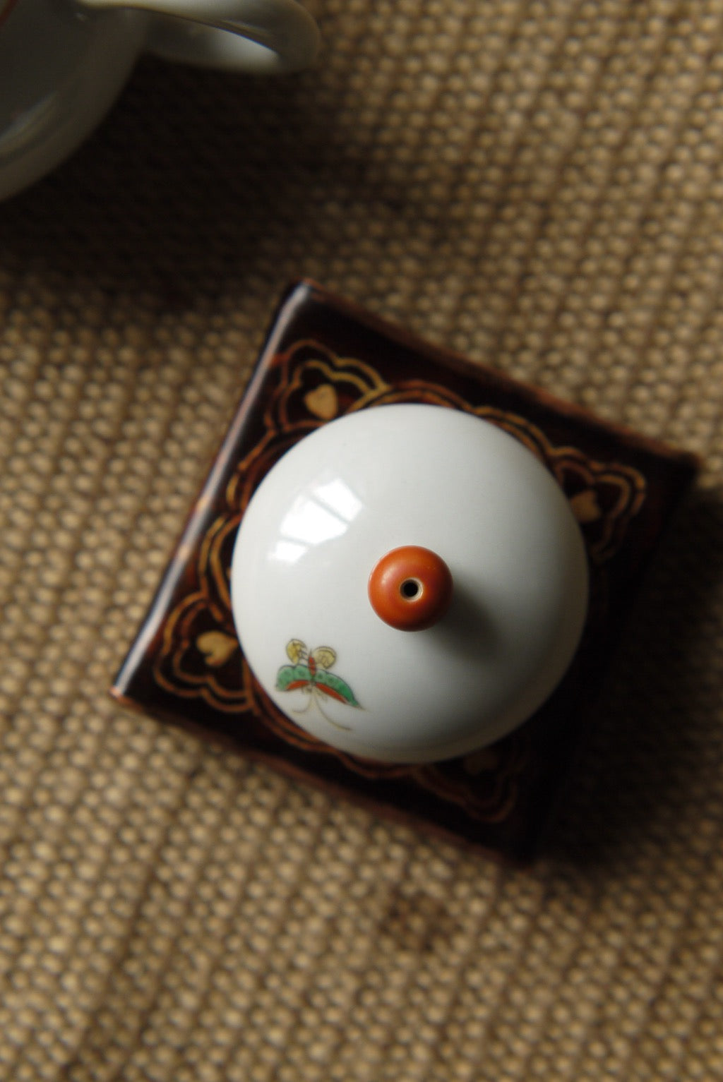 Wabi-sabi Lid Saucer Chinese Lacquerware Kungfu Teaset |Best Ceramics