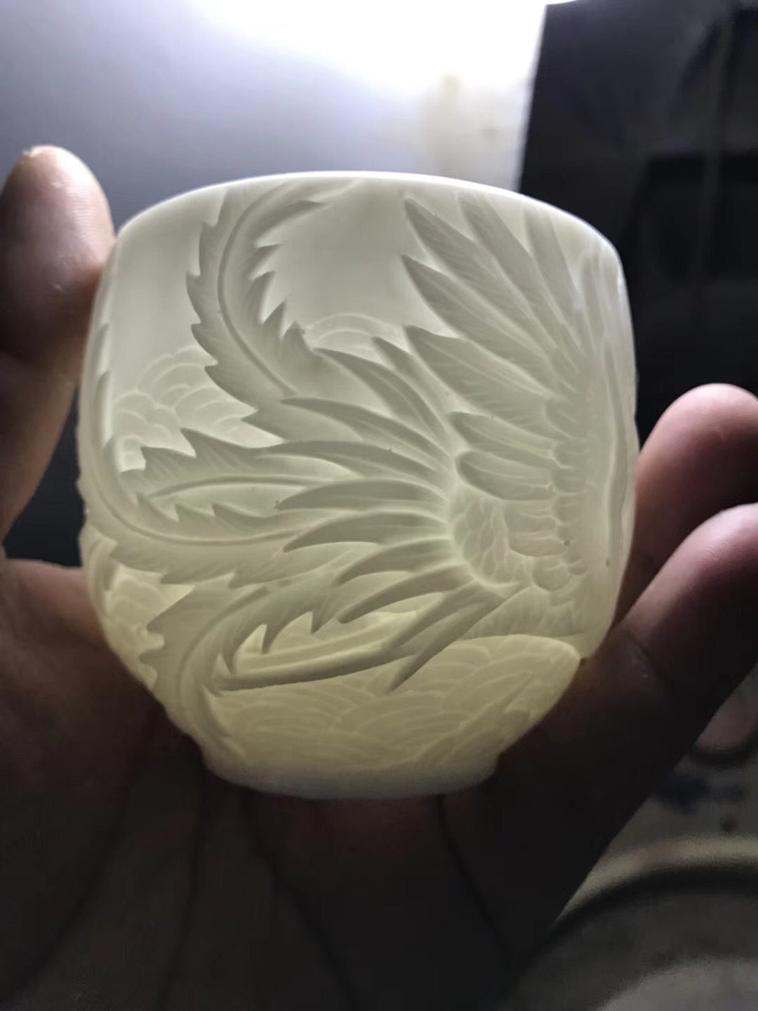 Tea Cups With Hand Sculpted Blanc De China Cups | Best Ceramics