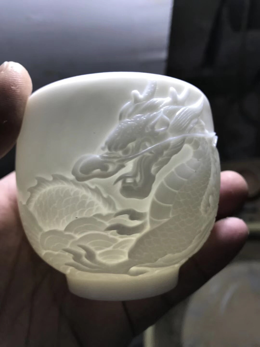 Tea Cups With Hand Sculpted Blanc De China Cups | Best Ceramics