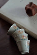 Chinese Painting Handmade Vintage Glaze Oolong Teacups|Best Ceramics 