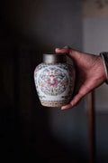 Fen Cai Tea Caddy With Tin Lid
